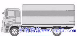 6.8米二轴货车核载图